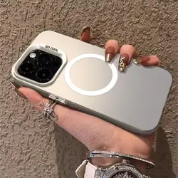Magnetic Bumper Cover with Magsafe Wireless Charging Compatibility - Galaxy A12 M12 F12 (White)