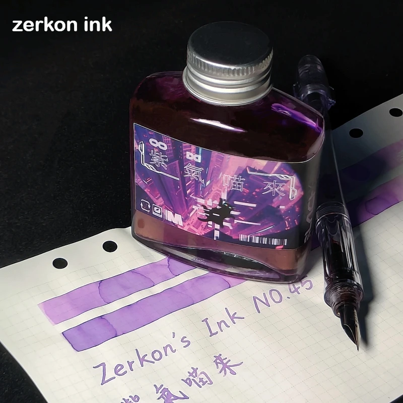 Zerkon 잉크 5ml 59 색상 쉰 만년필 잉크 그라디언트 컬러 잉크 문구 학교 용품 Hongdian JINHAO Majohn