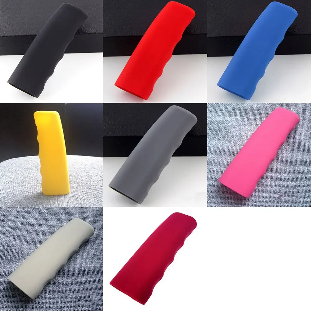 JDM Silikon Handbremse Abdeckungen Rutschfeste Handbremse Abdeckung Fall Schaltknauf Sleeve Schutz Auto Dekor – Detail 6