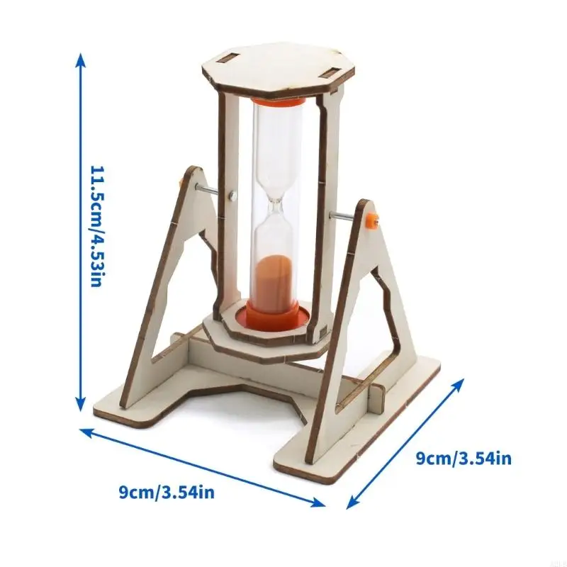 Wooden Hourglass Craft Kit 6