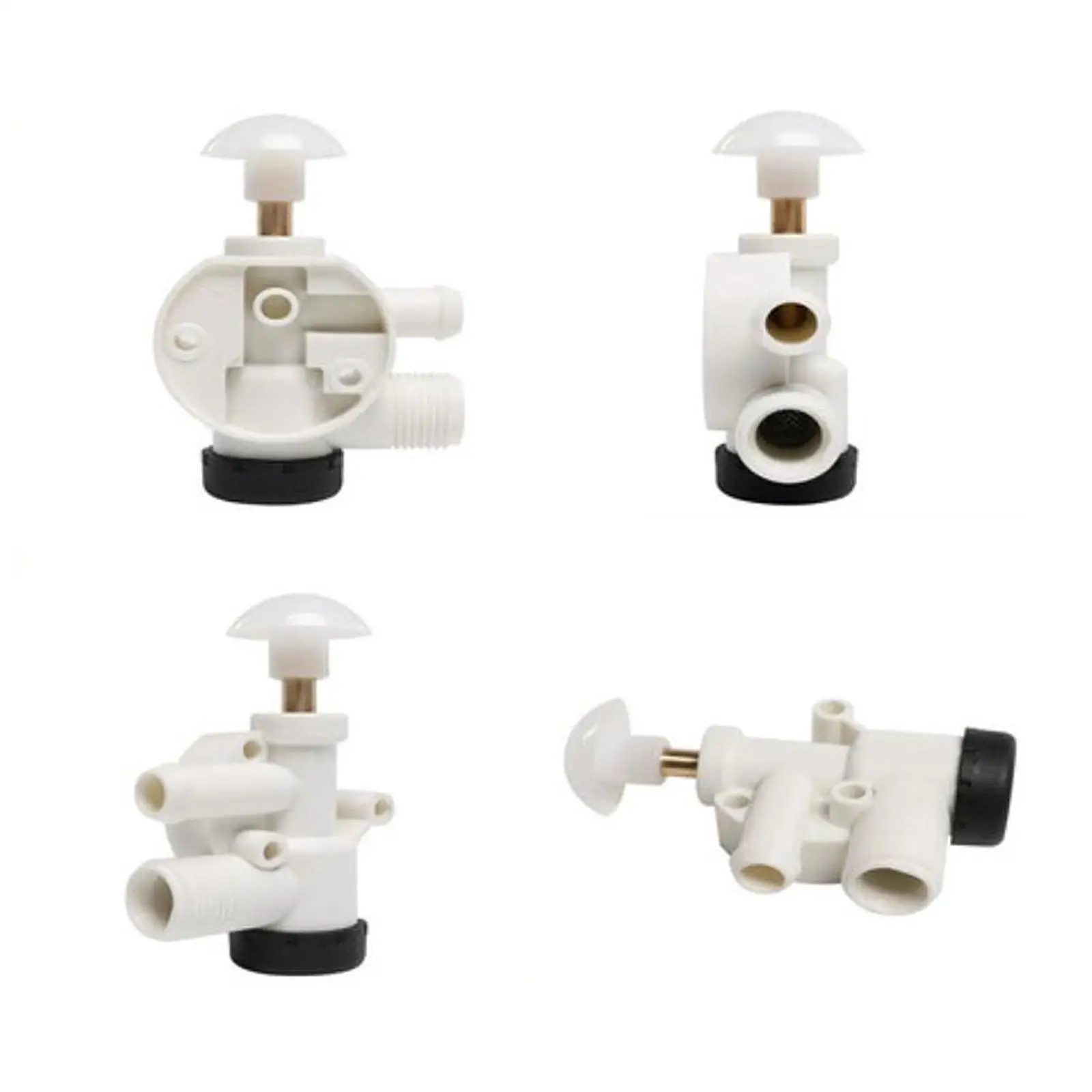 

RV Water Valve Assembly RV Camper Trailer Toilet Repair Kit for 147 111