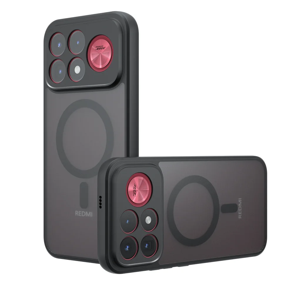 Magnetic Matte Acrylic Bumper Hard Case