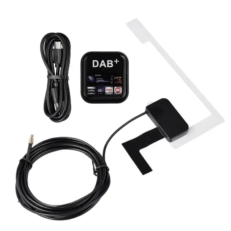 

USB Dangle Adapter USB Dangle Universal Adapter For Car Radio Car Radio USB Adapter With Receiver Antenna And TYP-C Cable