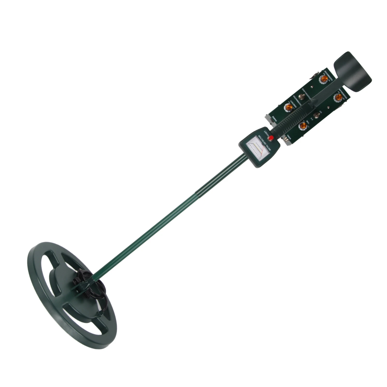 Metal Detector Kit Underground Metal Detector Kit Water Resistant High Accuracy Adjustable Rechargeable 334.65in 8.5meter Depth