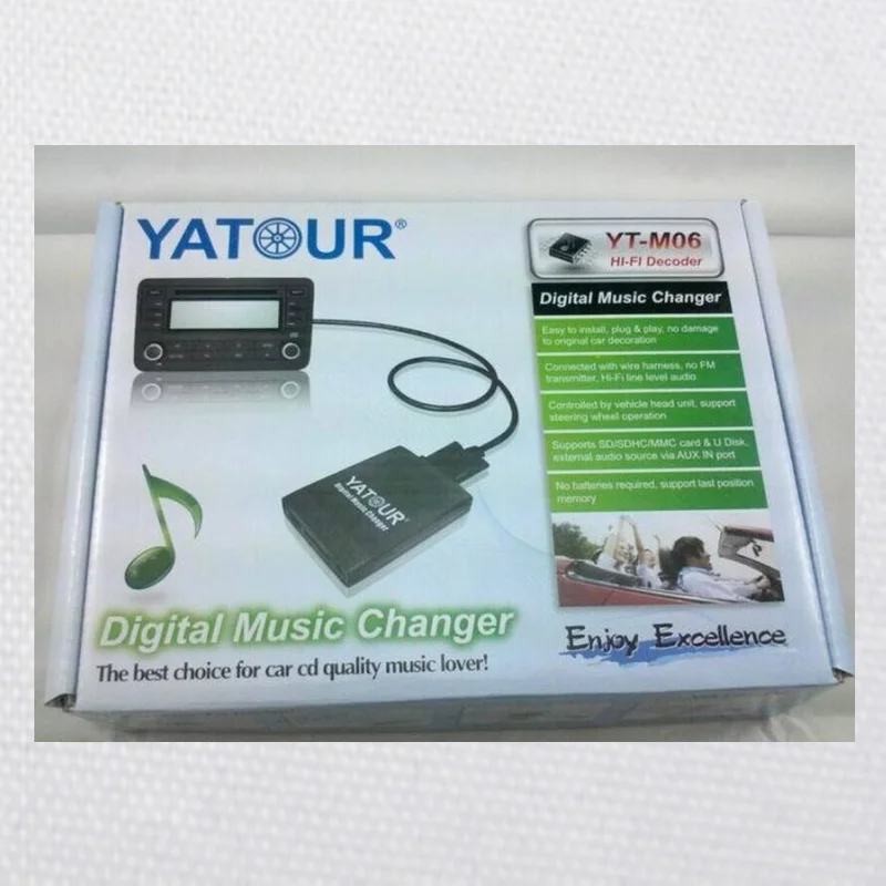 Yatour USB SD Card AUX Stereo for Sony CDX-CA400 Head Unit