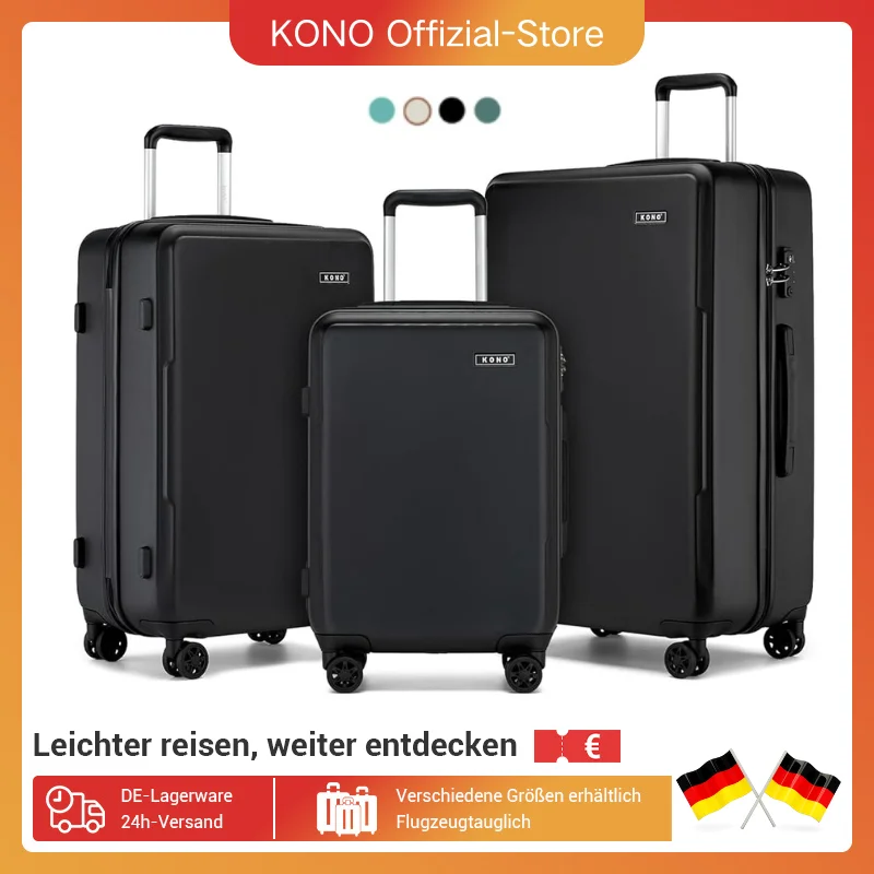 Test de la valise rigide COOLIFE avec serrure TSA et accessoires