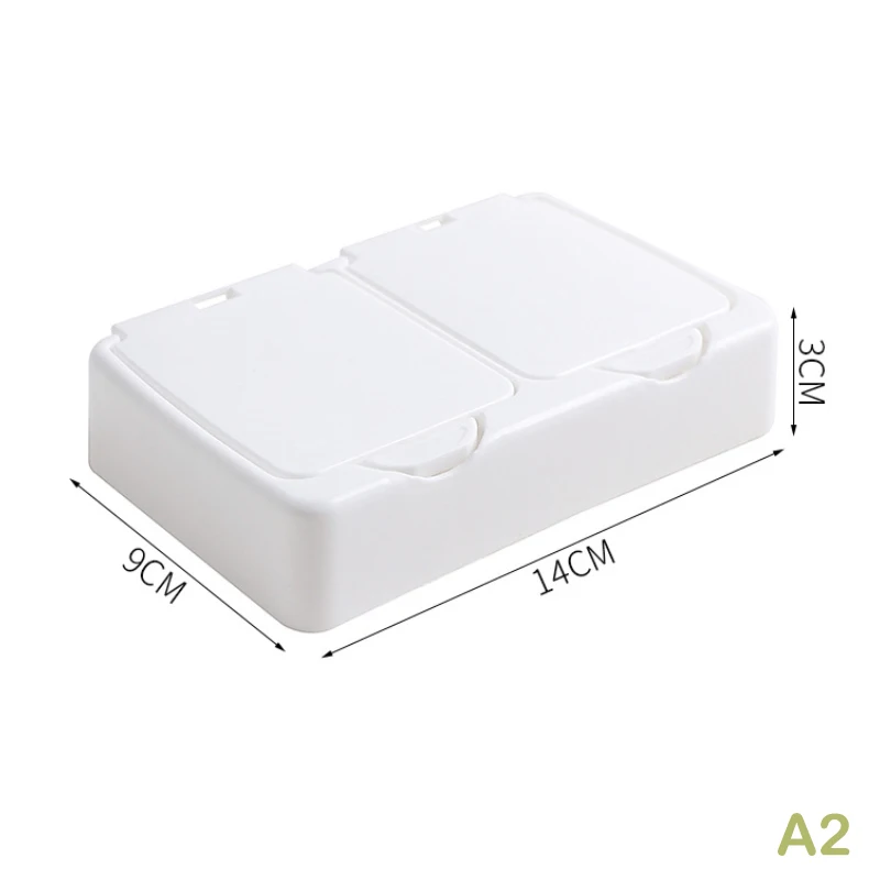 White Storage Box Desktop Organizer Large Capacity Stickers Simple Style Box Subpackage Holder desktop storage box stationery organizer stationery storage box