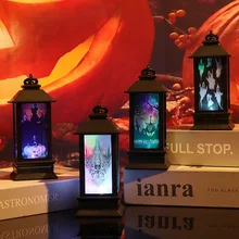  Halloween Decorations Children's Portable Pumpkin Lantern Bar Horror Atmosphere Layout Props Outdoor Halloween Ornaments 