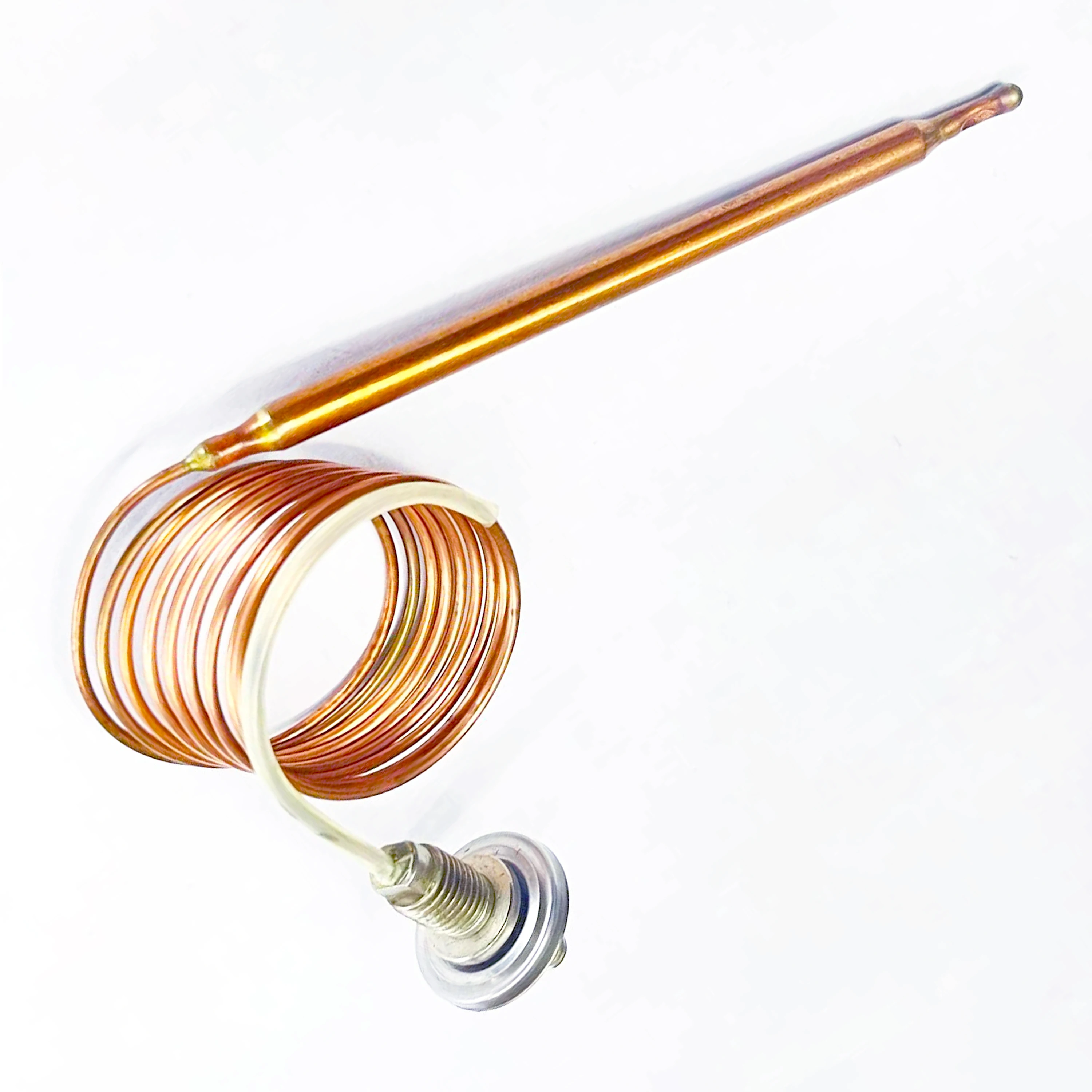 （One Piece）Gas Thermostat Replacement Capillary Tube Temperature Rang 125-260℃ For Counter Fryer Series