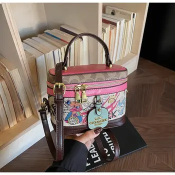 Borsa fasciatoio sofisticata da donna in pelle, borsa a tracolla di lusso vintage minimalista di design, grande capacità, elegante