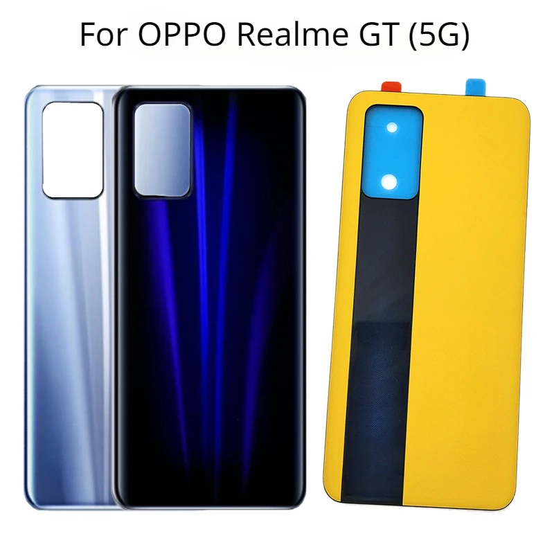 Oppo Realme gt 5g rmx2202用リアケース,新しい背面カバー,交換