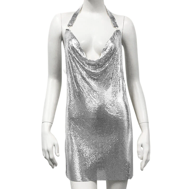 green emerald velvet dress EVE CROSS CHAIN MINI DRESS – AKIRA
