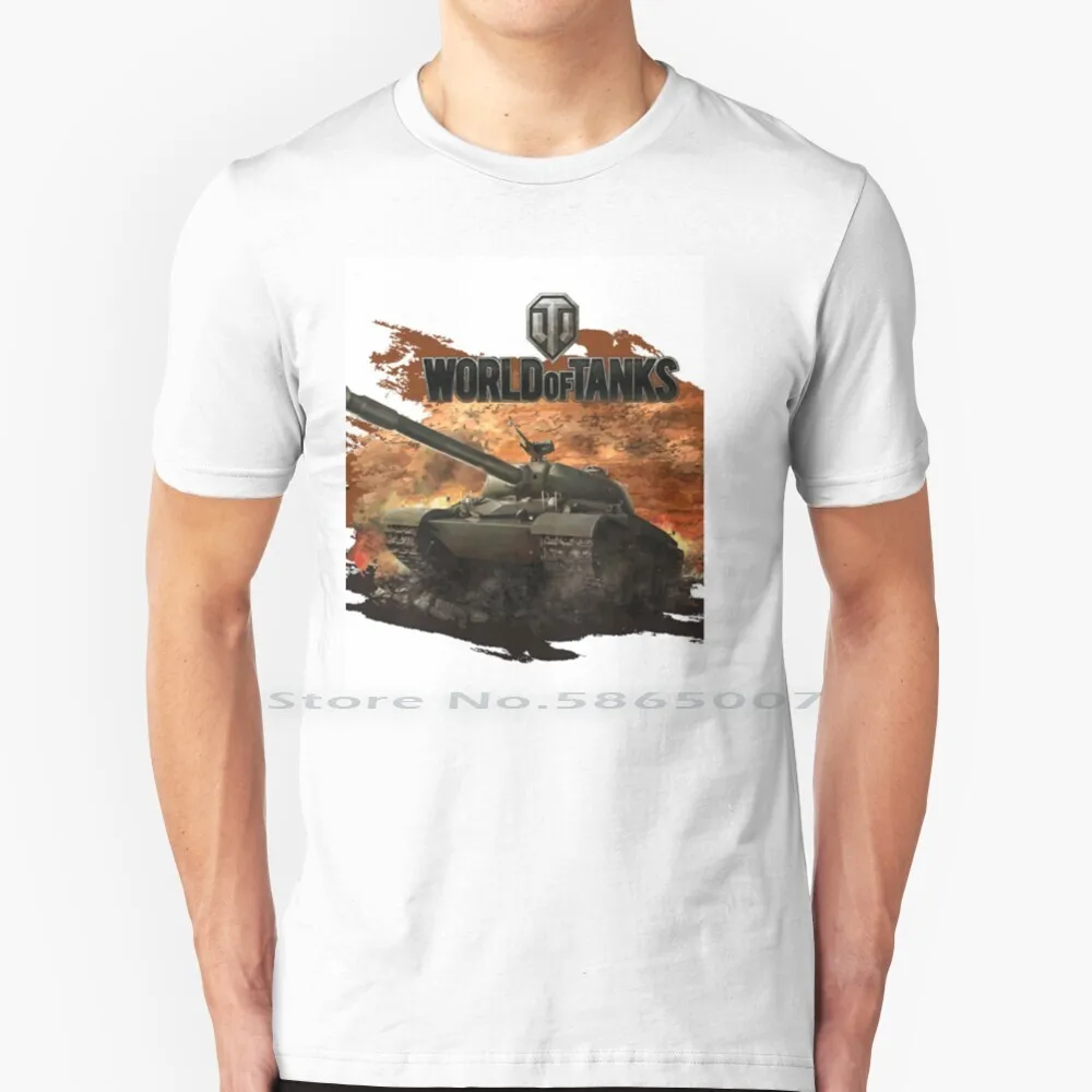 World Of Tanks T Shirt 100% Cotton World Of Big Size 6Xl Tee Gift Fashion