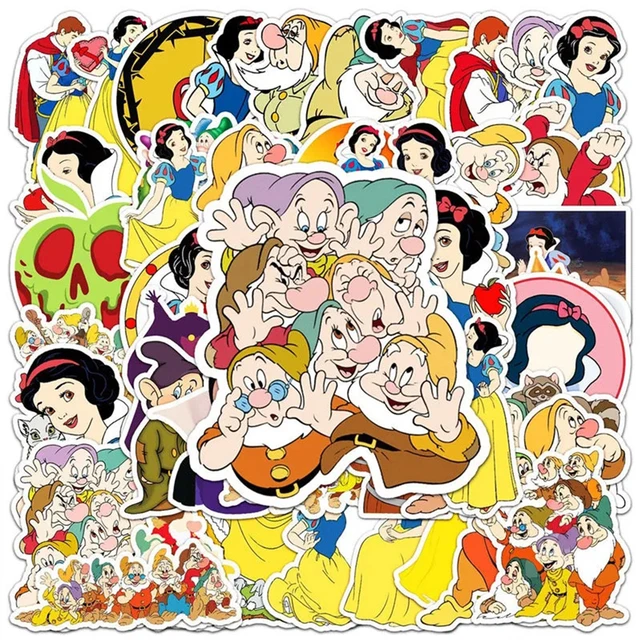 Sticker et autocollant Blanche Neige