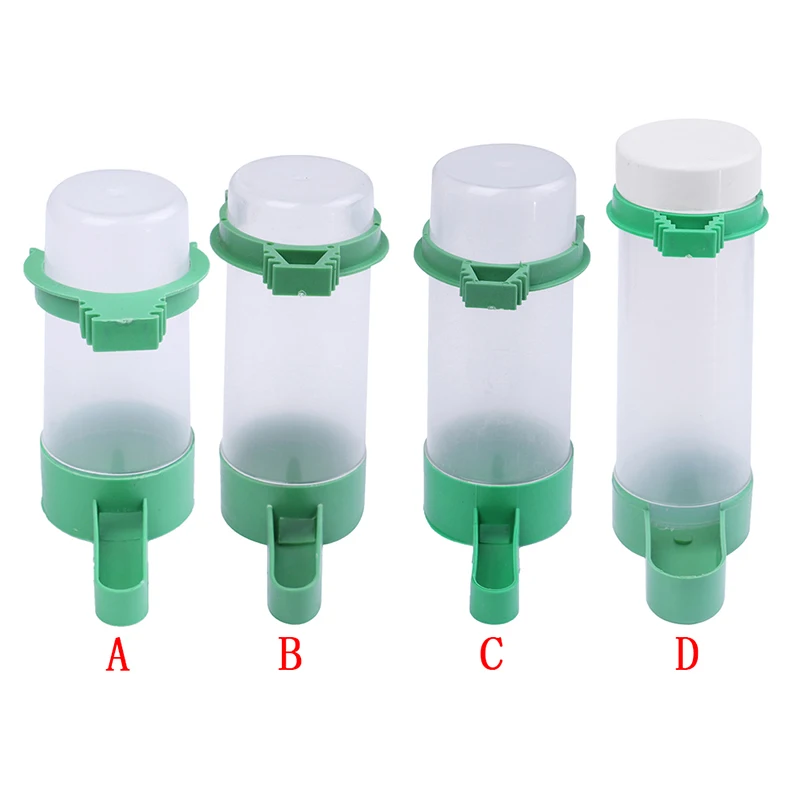 Pet Cage Aviary Bird Parrot Budgie Canary Drinker Food Feeder Waterer Clip bird feeder parrot feeder