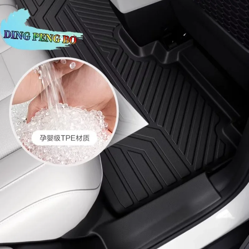 체리 iCAR V23 iCAUR V23 2025 2026 차량용 TPE 바닥 매트, 사계절 방수 미끄럼 방지 바닥 매트 카펫 액세서리