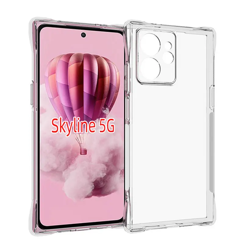 For HMD Skyline 5G HD Clear TPU Soft Case,Anti-Shock TPU Gel Case For HMD Skyline 5G 2