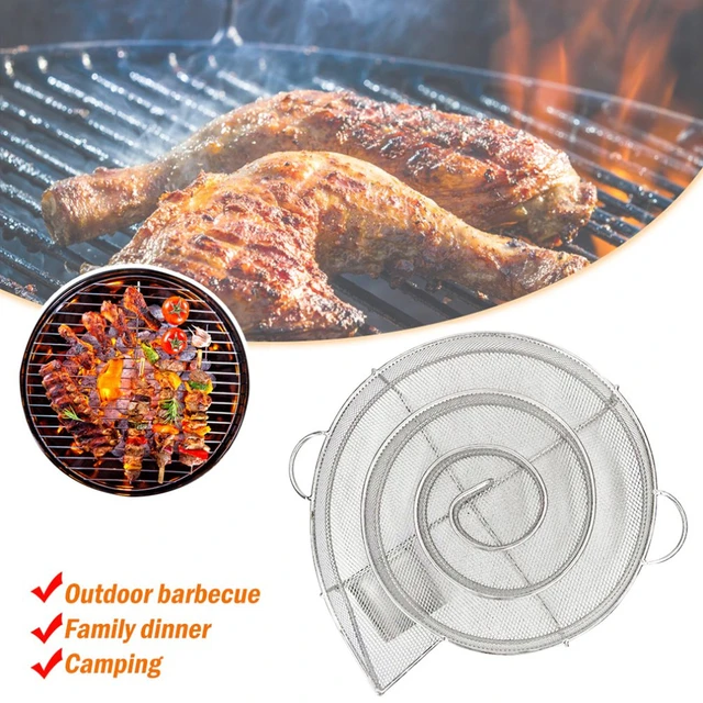 Cold Smoke Generator Bbq Accessories Stainless Barbecue Grill Cooking Tools  Bacon Cold Smoking Basket Meat Fish Salmon Smoker - Bbq Tools - AliExpress