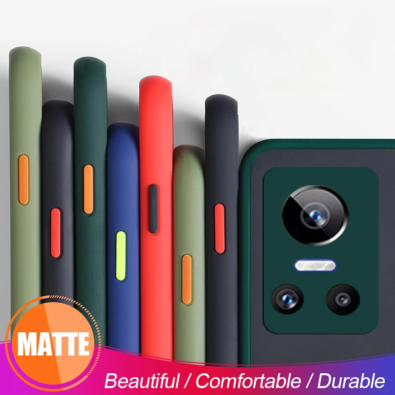 Realmi Gt Neo 3 Custodia In Silicone Opaco Per Realme Gt Neo 3 Neo 3 80W 150W Gt Neo 3 Cover Posteriore Da 6.7 Pollici Fundas Coques Rmx3561