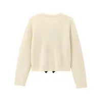 JNLEAOG Soft Knitted Long Sve round Ne Slim Fit Open Cardigan Women's Faionable Autumn New Sle Polyester Fiber Butte... - Image 2