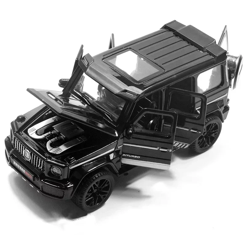 G800 Super Off-Road SUV Man's Car Railed/Motor/Bicycles YingZhan 1:32 Alloy Model Simulation Exquisite Diecasts & Toy Vehicles images - 6