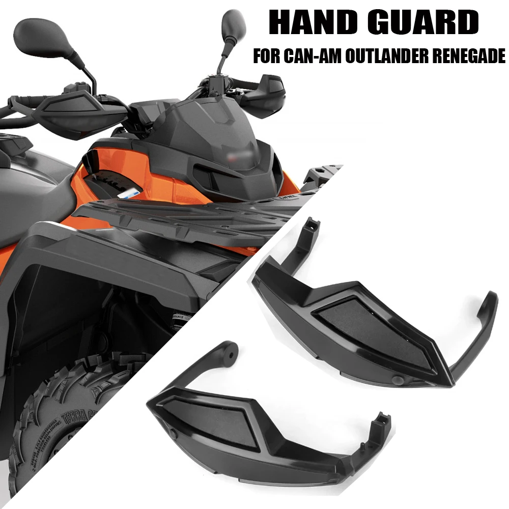 

ATV Hand Guard Wind Deflector Handguard Handlebar Protector Kit For Can-Am Outlander 450 500 650 800 1000 Renegade DS G2 G2L G2S