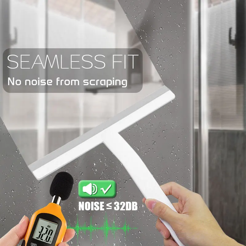 Silicone Scraper Washing Wiper Glass Clean Floor Window Cleaning Supplies Household Cleaning Tools 3