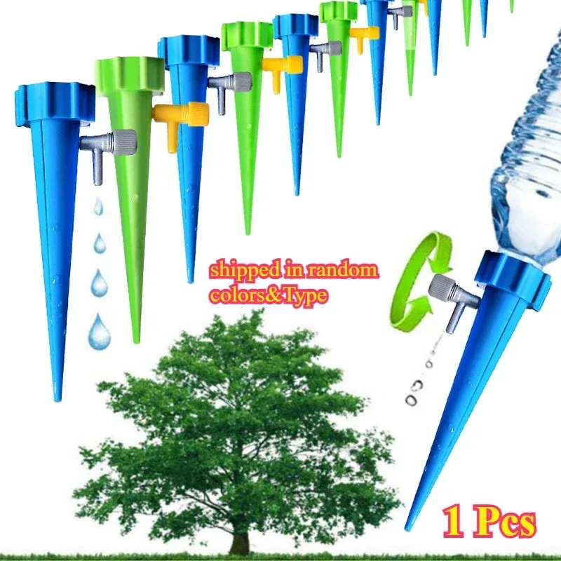 1Pcs  Adjustable Pot Automatic Plant Self-Watering Spiked Dripper Garden plant Flower Watering Tool Auto Drip Irrigation System