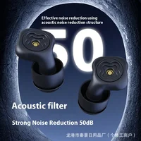 2025 New Ear Plug Reusable Silicone Wax Earplugs Swimming Moldable Earplugs Noise Reduction Cancelling Sleeping Protection 1