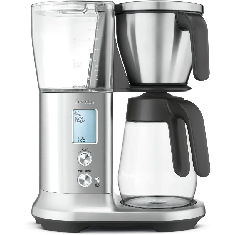 

Precision Brewer Glass Coffee Maker, 60 oz,Brushed Stainless Steel, BDC400BSS