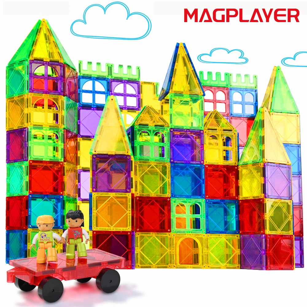 Big W Magnetic Tiles Magnetic Building Blocks Construction Sets