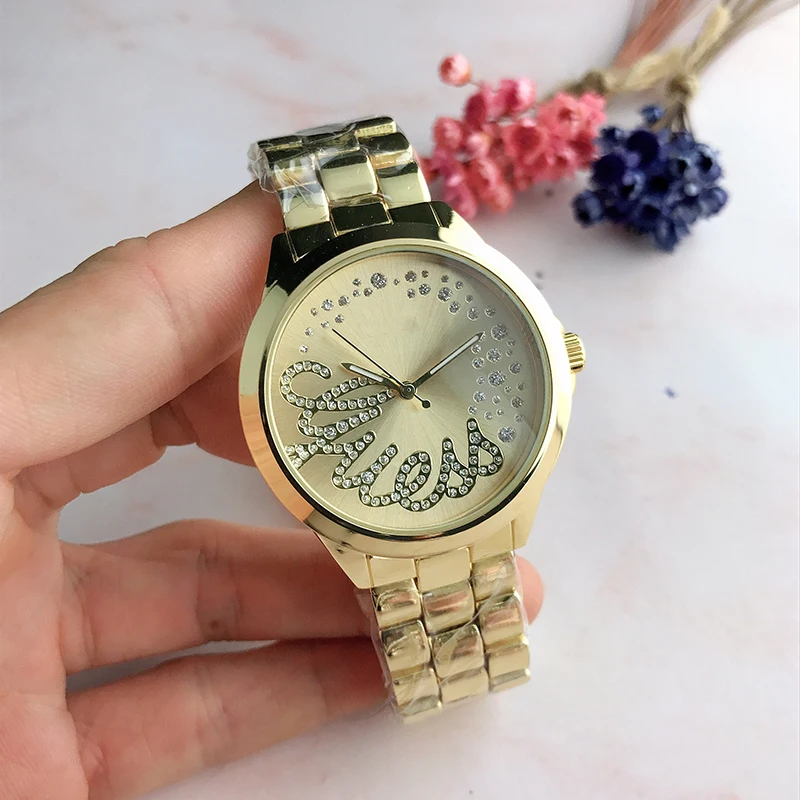 100% Nuove Donne Orologio Al Quarzo Diamante Braccialetto Casual Signore Wirstwatch Moda Sport Reloj De Mujer Per Dropshipping