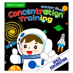 Children's Reusable Cartoon Sticker Book: Fun and Educational Gift (Space Exploration)
