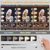 Farmhouse Vanity Desk with Mirror and Lights,41" Sliding Door Makeup Vanity with Charging Station,Large Vanity Table with Drawer 3