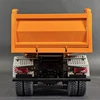 RC Trucks 1/14 6x6 RC Hydraulic Dump Truck CNC Metal Head Shell with Light and Sound System Metal RC Car Model Toys for Boys 6