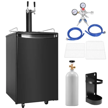 SucceBuy 152L Stainless Steel Beer Kegerator 1