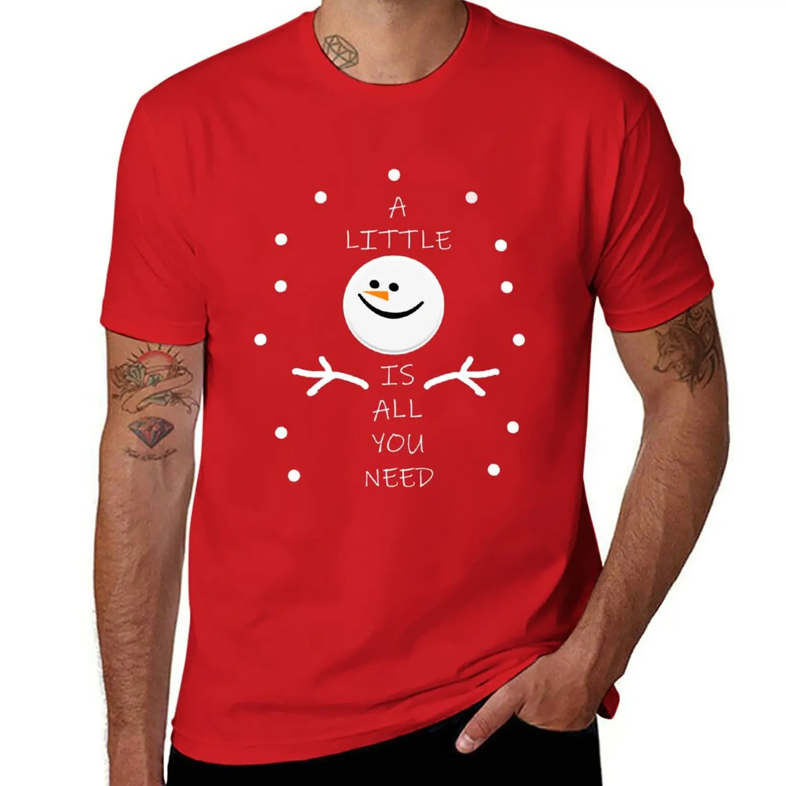 

New Diy Snowman T-Shirt Anime t-shirt graphics t shirt anime mens plain t shirts