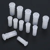 100Pcs Plastic White Toy Dog Cat Squeakers Shoes Repair Fix Pet Baby Toy Noise Maker Insert Replacement 15*6.5mm/18.5*9mm 1