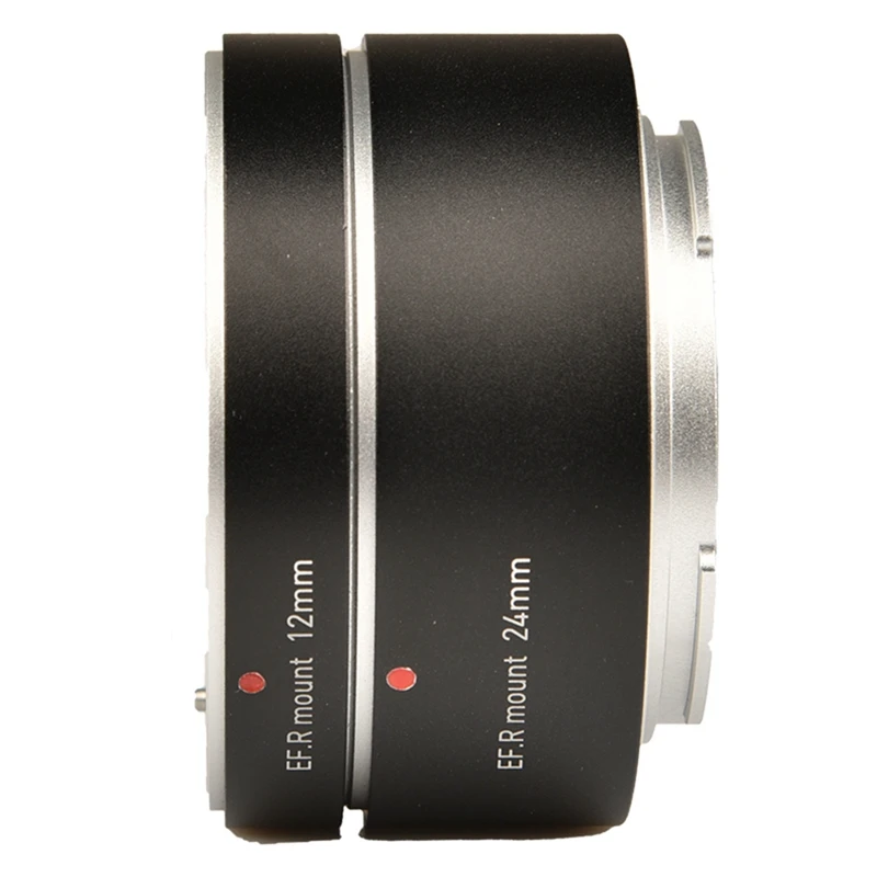 Anello Adattatore Per Obiettivo Con Tubo Di Prolunga Macro Con Messa A Fuoco Automatica Elettronica Da 12Mm 24Mm Per Fotocamera Con Attacco Rf Canon E