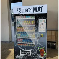 ตู้จำหน่ายขนมและเครื่องดื่มอัตโนมัติ & ตู้จำหน่ายสินค้าอัตโนมัติแบบจอสัมผัส ตู้จำหน่ายสินค้าภายนอกอาคารแบบกำหนดเองได้ 5