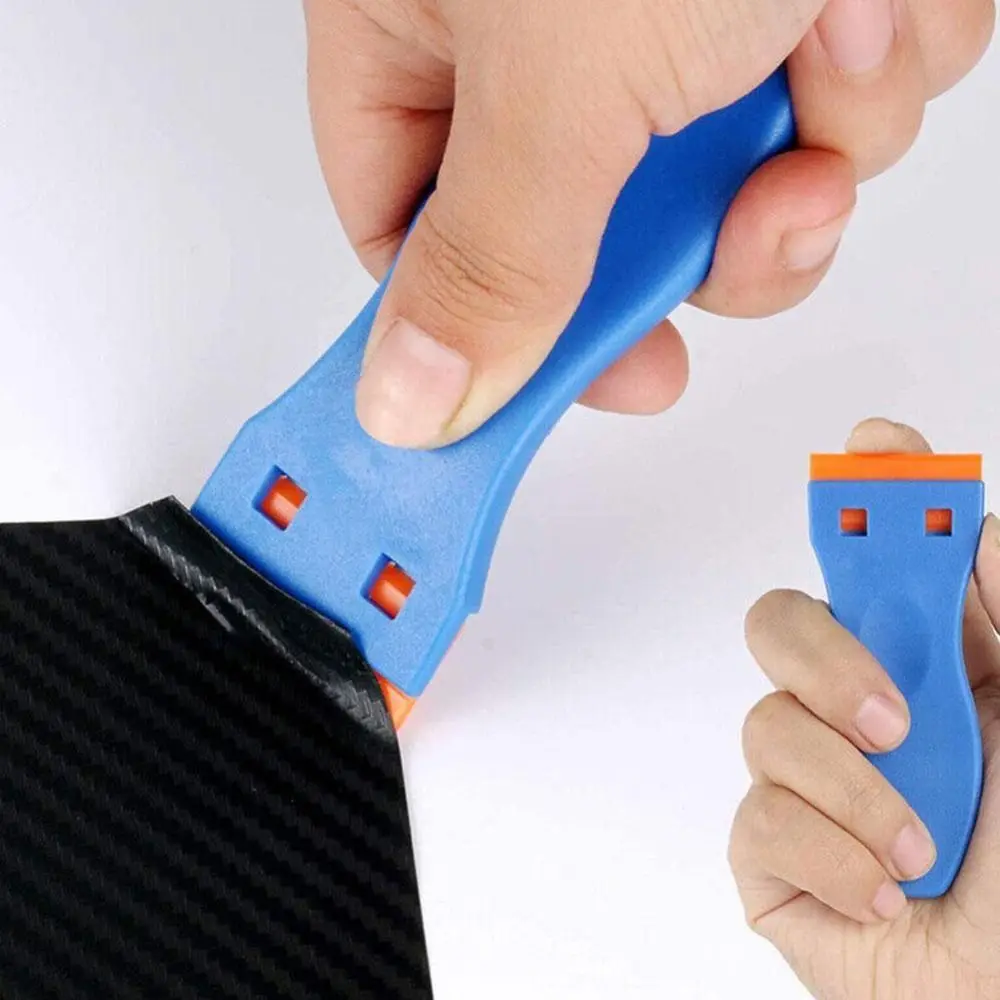 Plastic Glue Removal Shovel Glass Removal Household Cleaning Razor Blades Spatula Car Film Tools Stain Remover Spatula