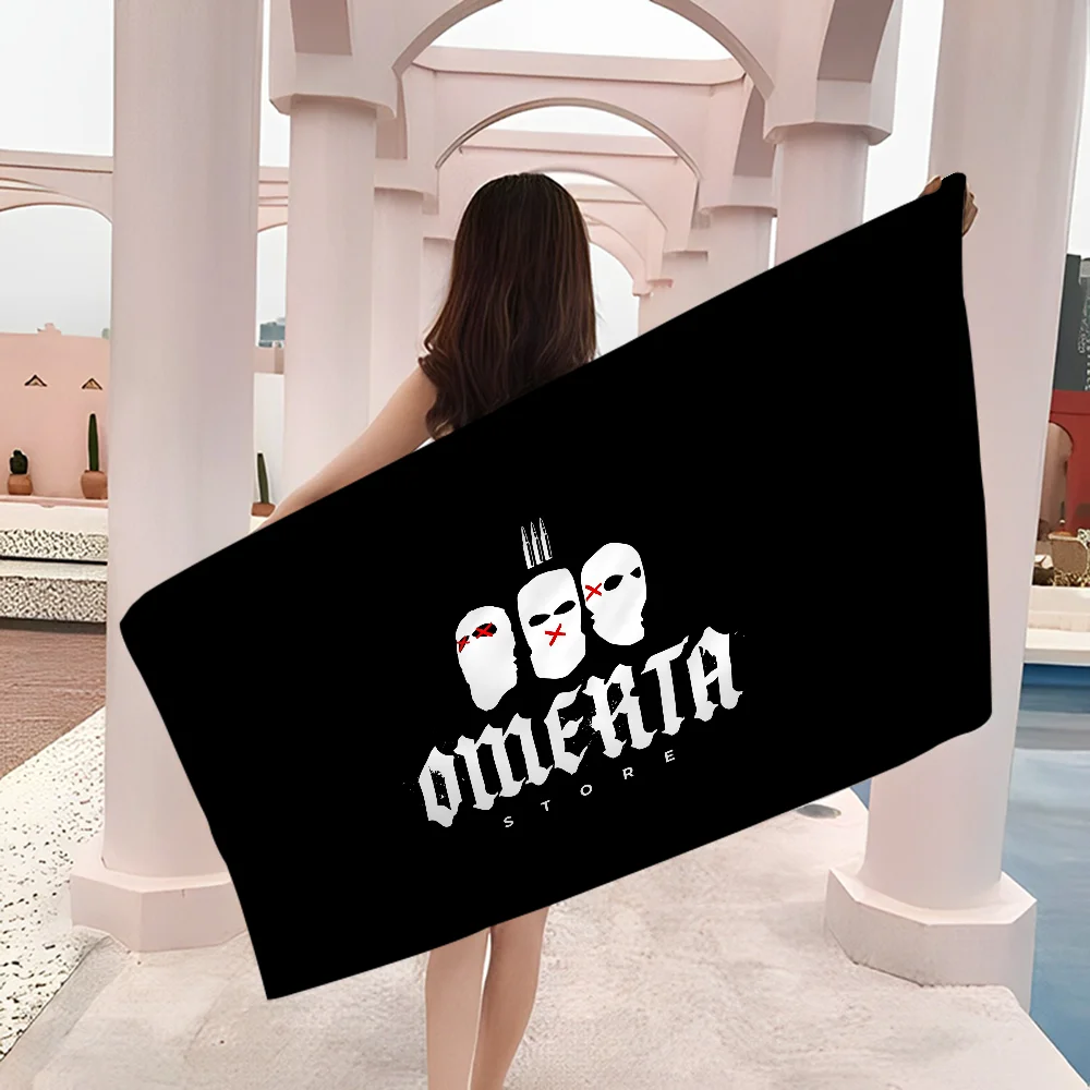 Cool Omerta Maes Anime Beach Swimming Towel Soft Absorbent Washcloth Children's Gifts For Kids Travel Camping Gym 3