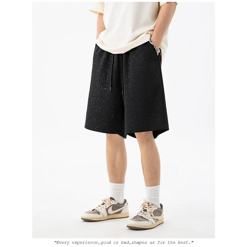 Shorts Full Marks Trousers Korea Male Heavyweight Texture Mantianxing Leisure Summer Japan Loose Fitting Pentagonal Pants