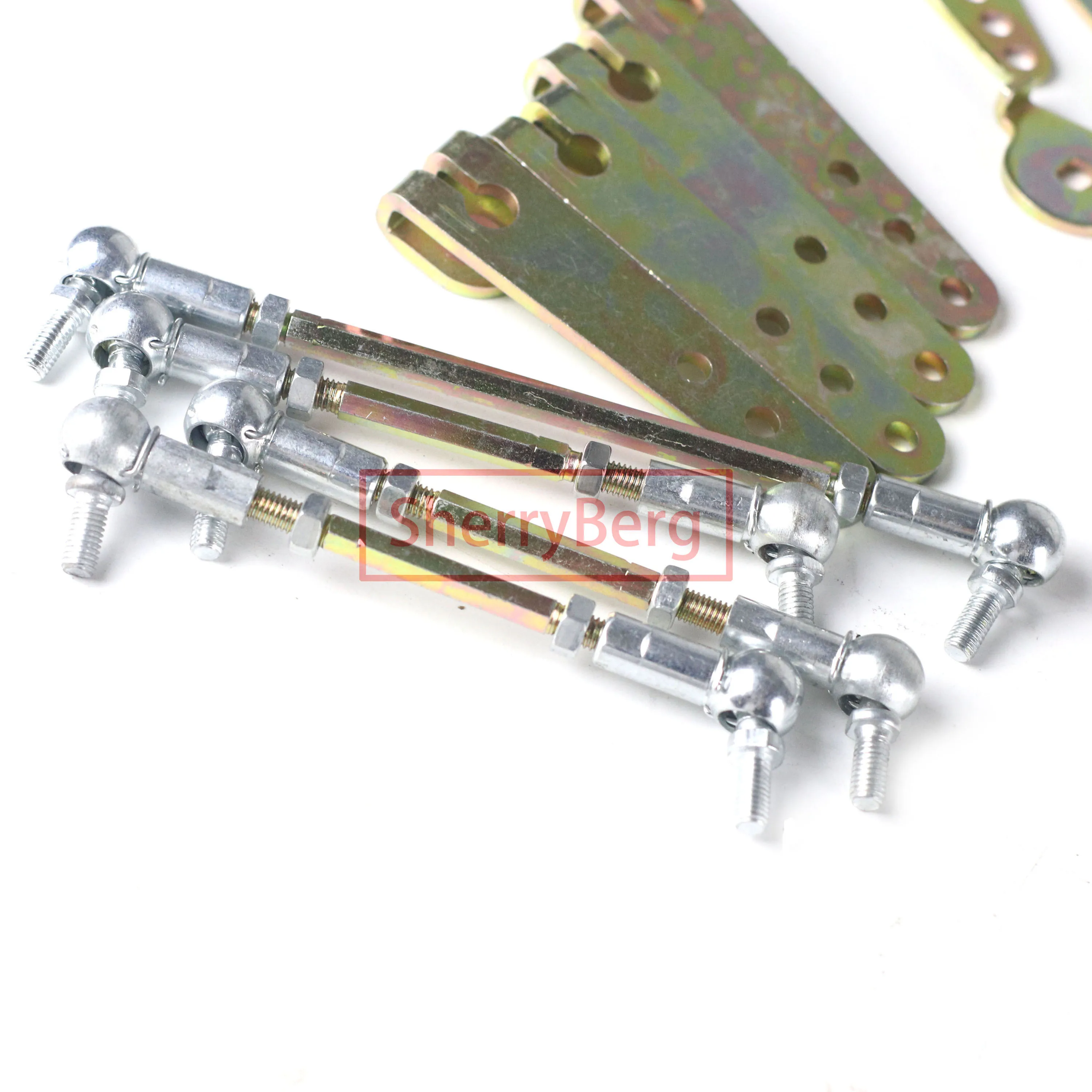 SherryBerg LINKAGE KIT Weber DCOE Universal 6 Cylinder Carburettor Carburetor Carb Throttle Bodies rod Linkage kit LINK11