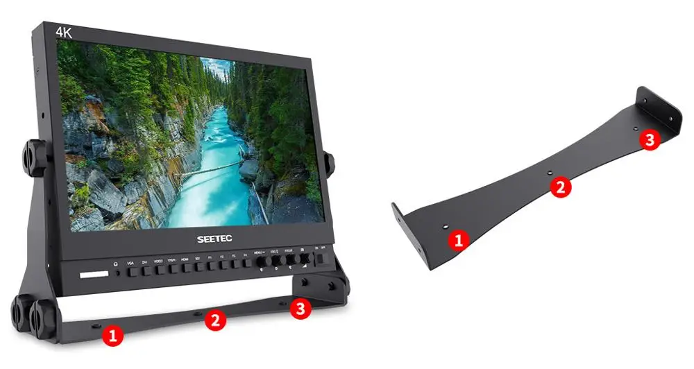 Seetec P133-9HSD 13.3インチプロsdi放送モニター
