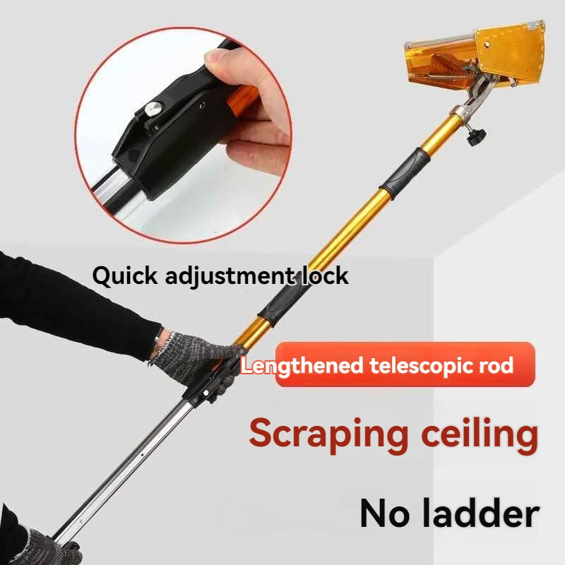 Wall Scraping Artifact For Home Use, Large White Wall Scraping, Mud Scraping Artifact For Home Use, Putty Scraping, Professional