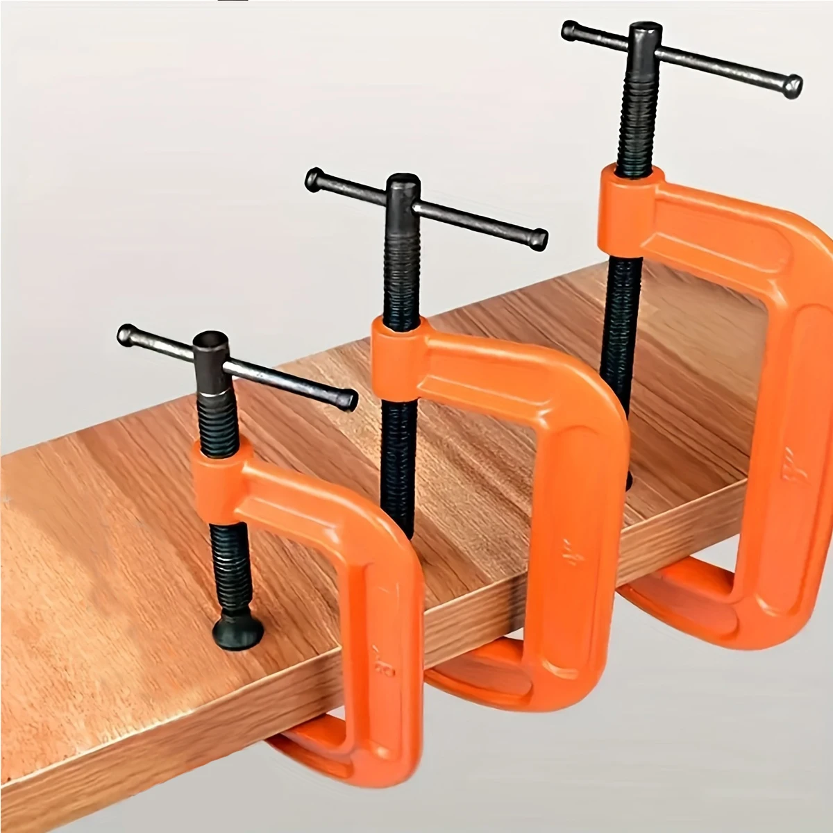 3 Inch Heavy Duty G Clamp - 75mm Woodworking Metal Work Bench Clamp