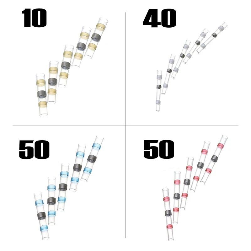 150PCS Solder Seal Wire Connectors Kit Heat Shrink Butt Connectors & 1x Carrying Bag for Xiaomi M365 Scooter