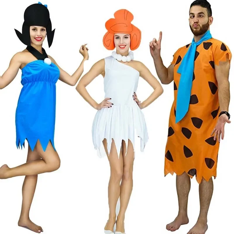 Costume Da Uomo Adulto Wilma Flintstone Da Donna