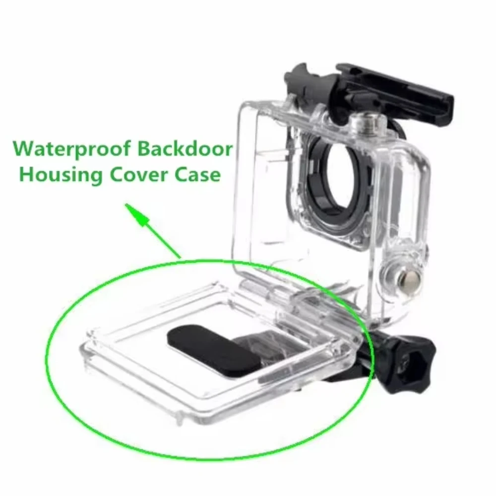 Boîtier étanche Suptig Pour GoPro Hero 4 / 3+ / 3 – Jusqu'à 45m – Transparent